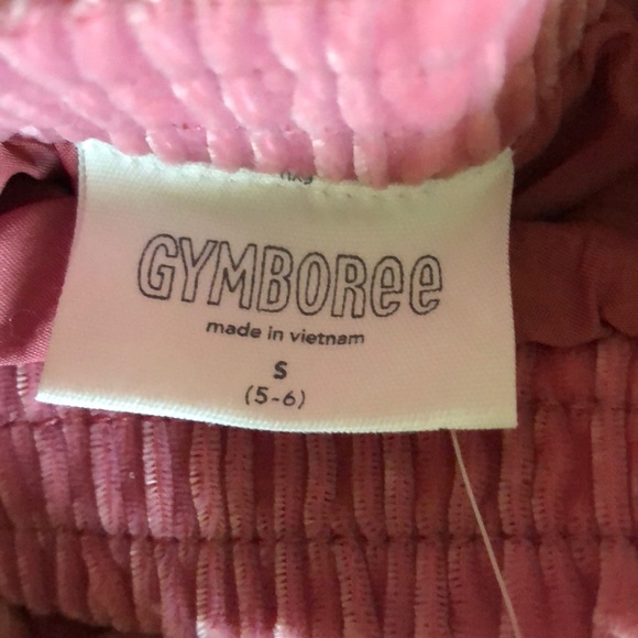 Gymboree Girls Velvet Culottes pants Dusty Rose - Picture 3 of 4